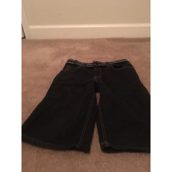 American Hero Boys Blue Jean Shorts Pockets Size 12 - Picture 1 of 5